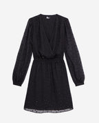 The Kooples - Robe Patineuse - Noir - Femme