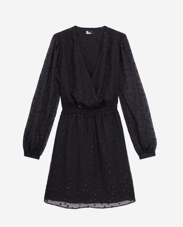 The Kooples - Robe Patineuse - Noir - Femme