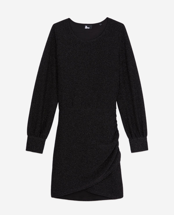 The Kooples - Robe Fourreau - Noir - Femme