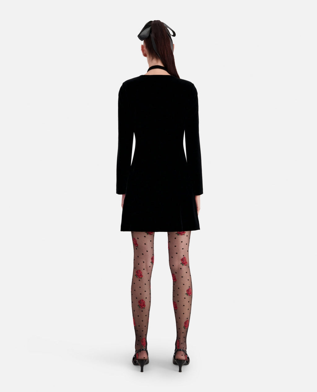 The Kooples - Robe Portefeuille - Noir - Femme