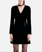 The Kooples - Robe Portefeuille - Noir - Femme