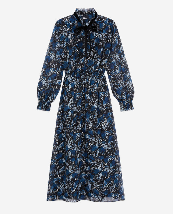 The Kooples - Robe Longues - Bleu - Femme