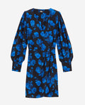 The Kooples - Robe Portefeuille En Soie - Noir - Femme