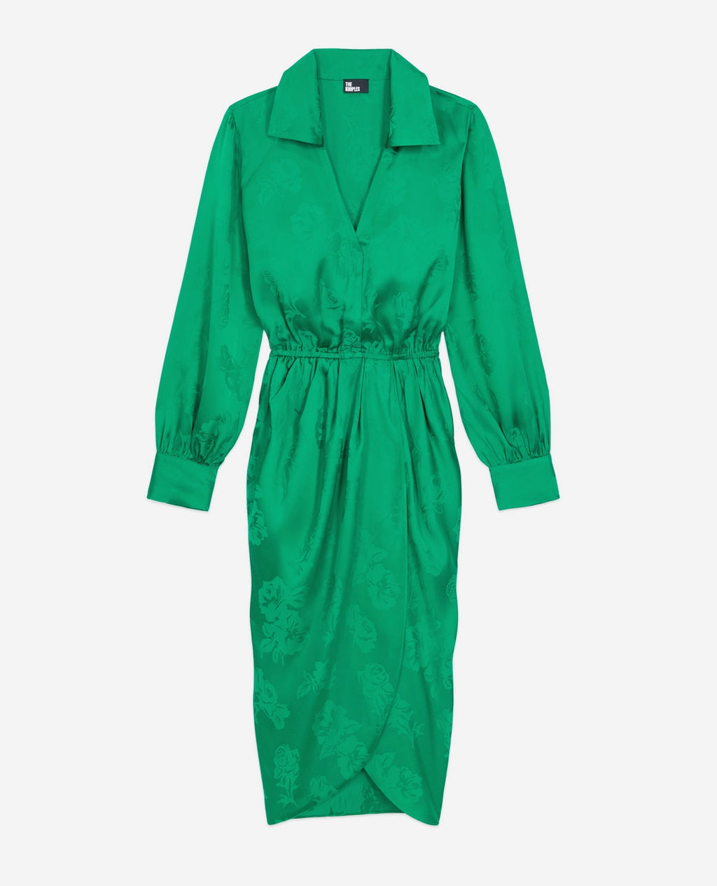 The Kooples - Robe Porte-Feuille Midi En Jacquard - Femme