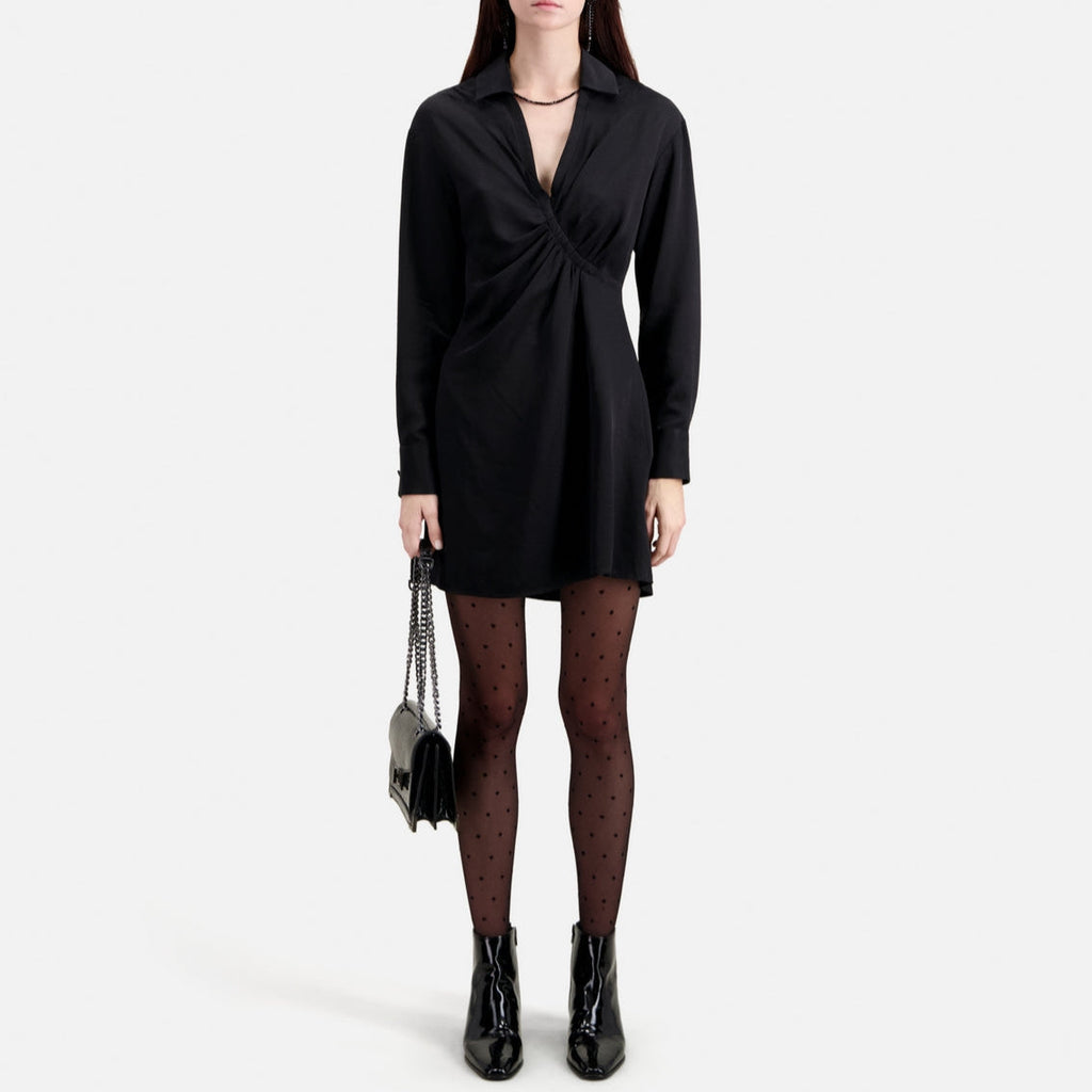 The Kooples - Robe Courte A Manches Longues - Femme