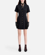 The Kooples - Robe Chemise - Noir - Femme