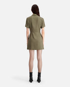 The Kooples - Robe Chemise - Kaki - Femme