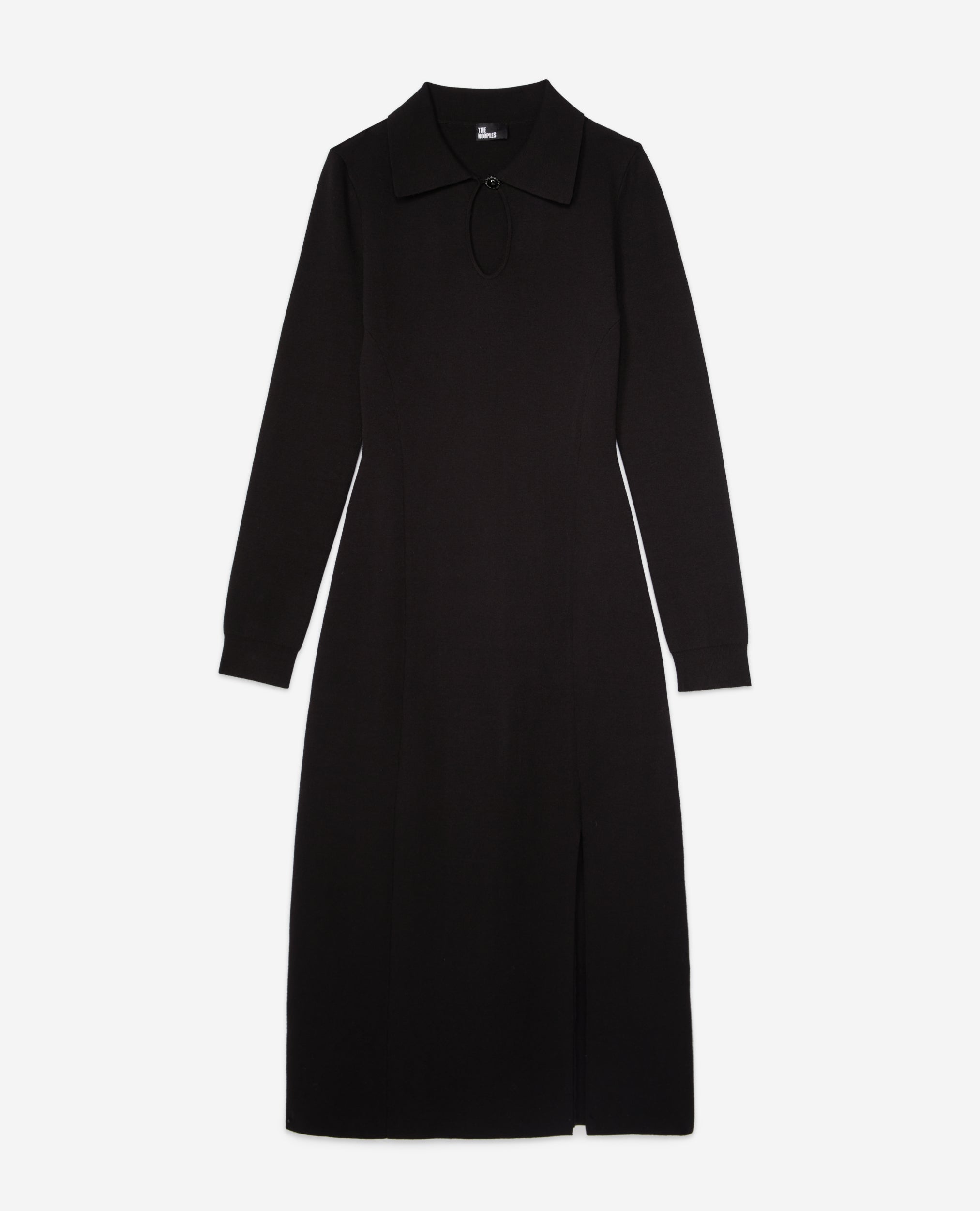 The Kooples - Robe Longue Et Decoupe Goutte