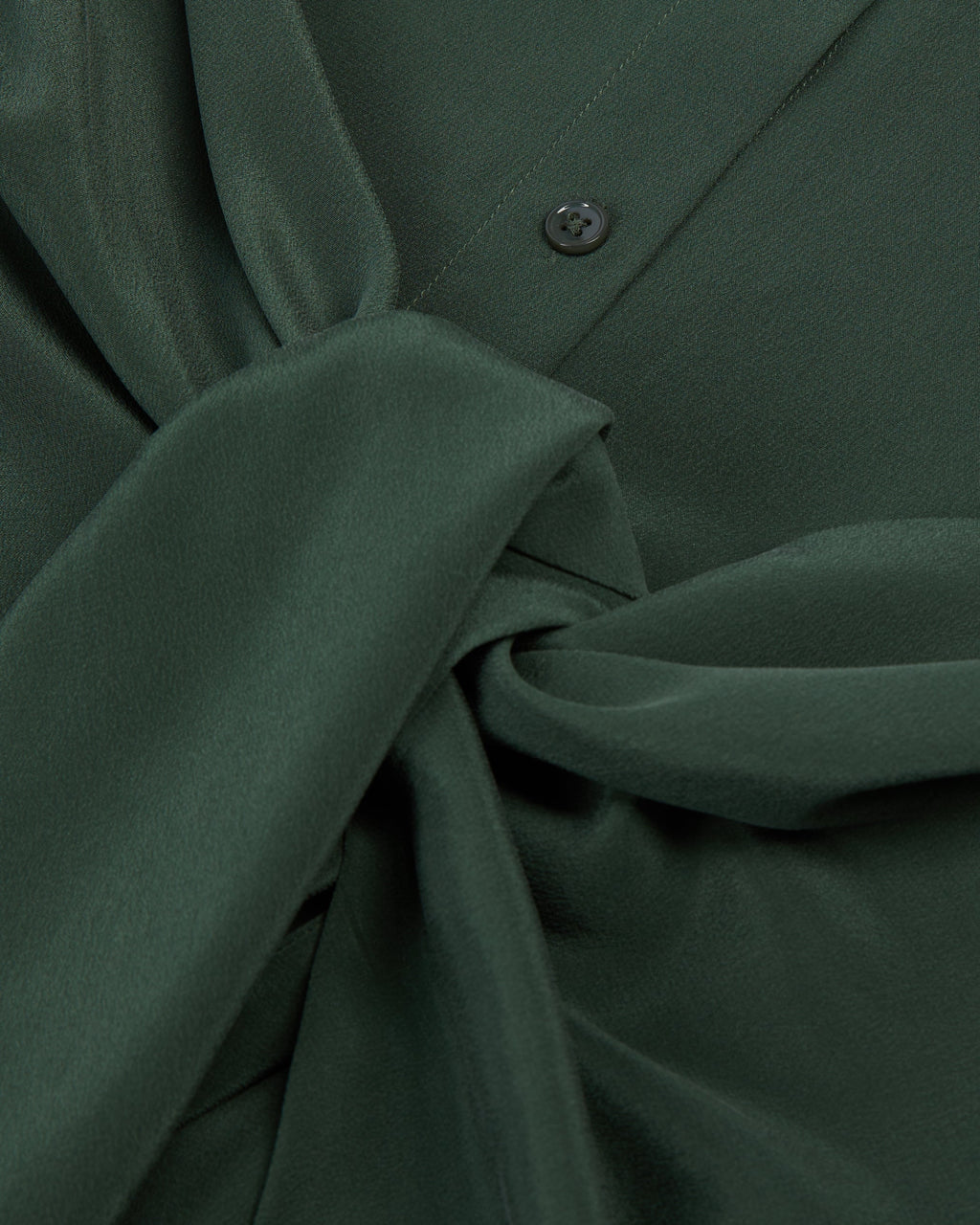 The Kooples - Robe Chemise Manches Longues En Soie Lavee Nouee