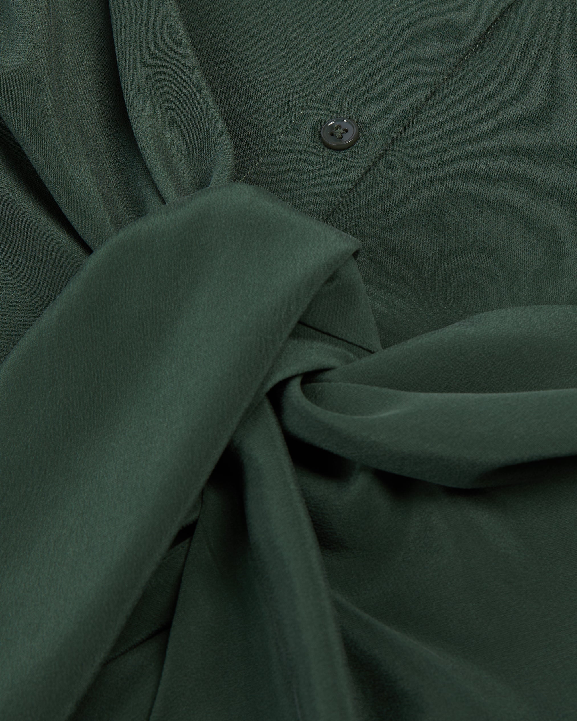 The Kooples - Robe Chemise Manches Longues En Soie Lavee Nouee