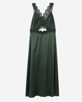 The Kooples - Robe Longue En Soie Avec Guipure