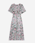 The Kooples - Robe Longue A Manches Courtes