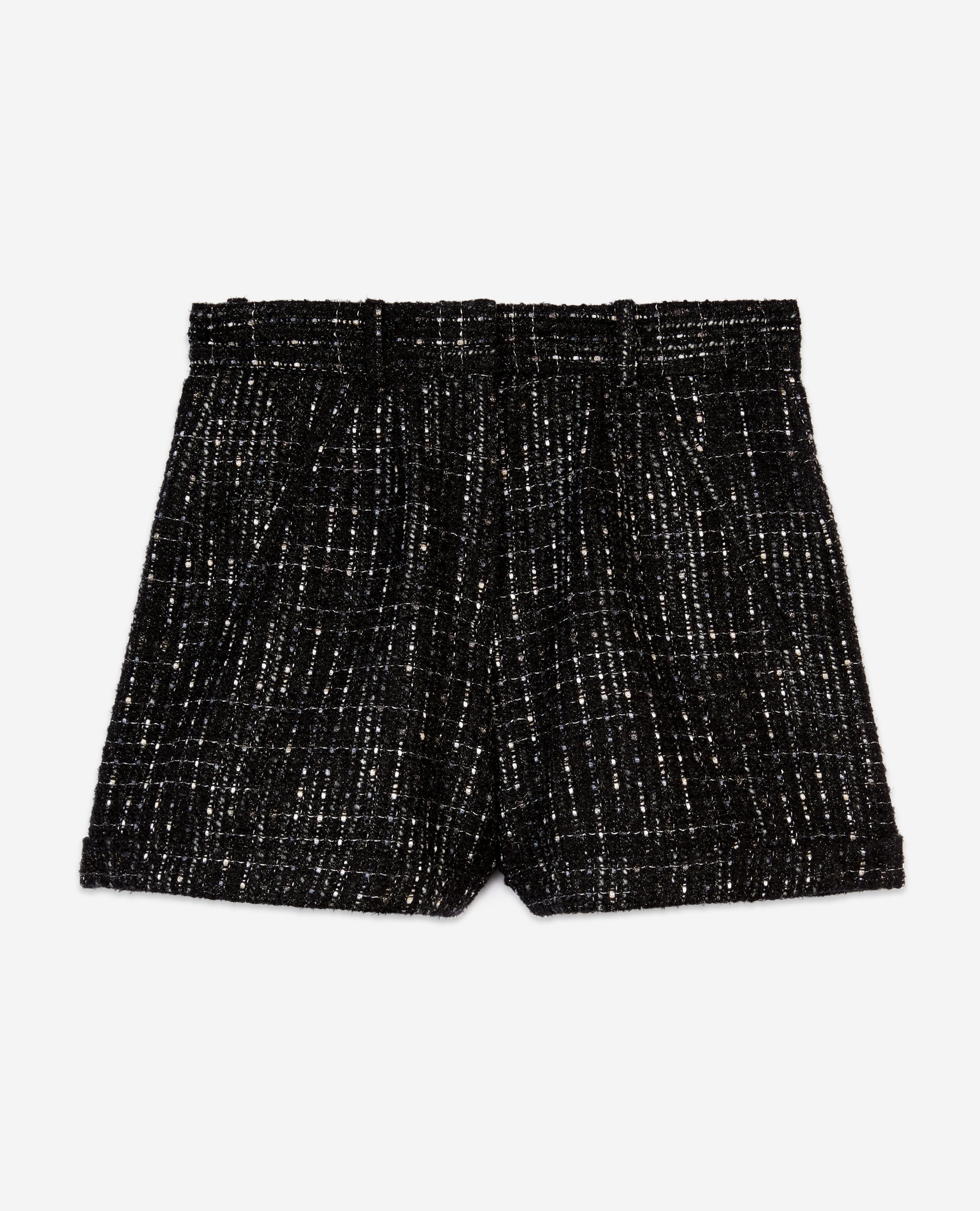 The Kooples - Short Taille Haute En Tweed