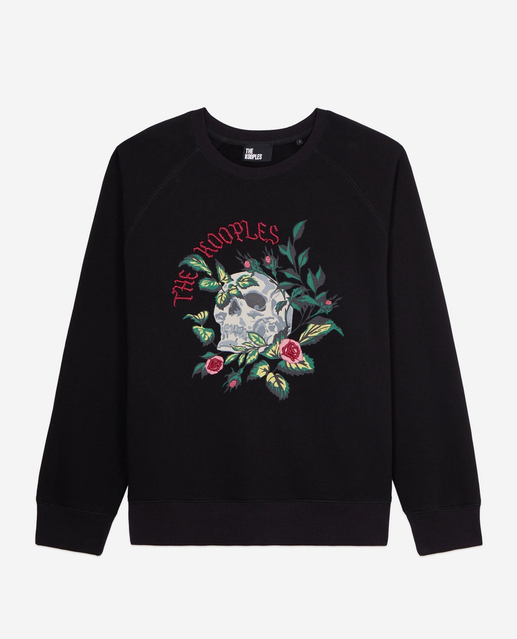 The Kooples - Sweatshirt Avec Print Skull And Flowers - Femme