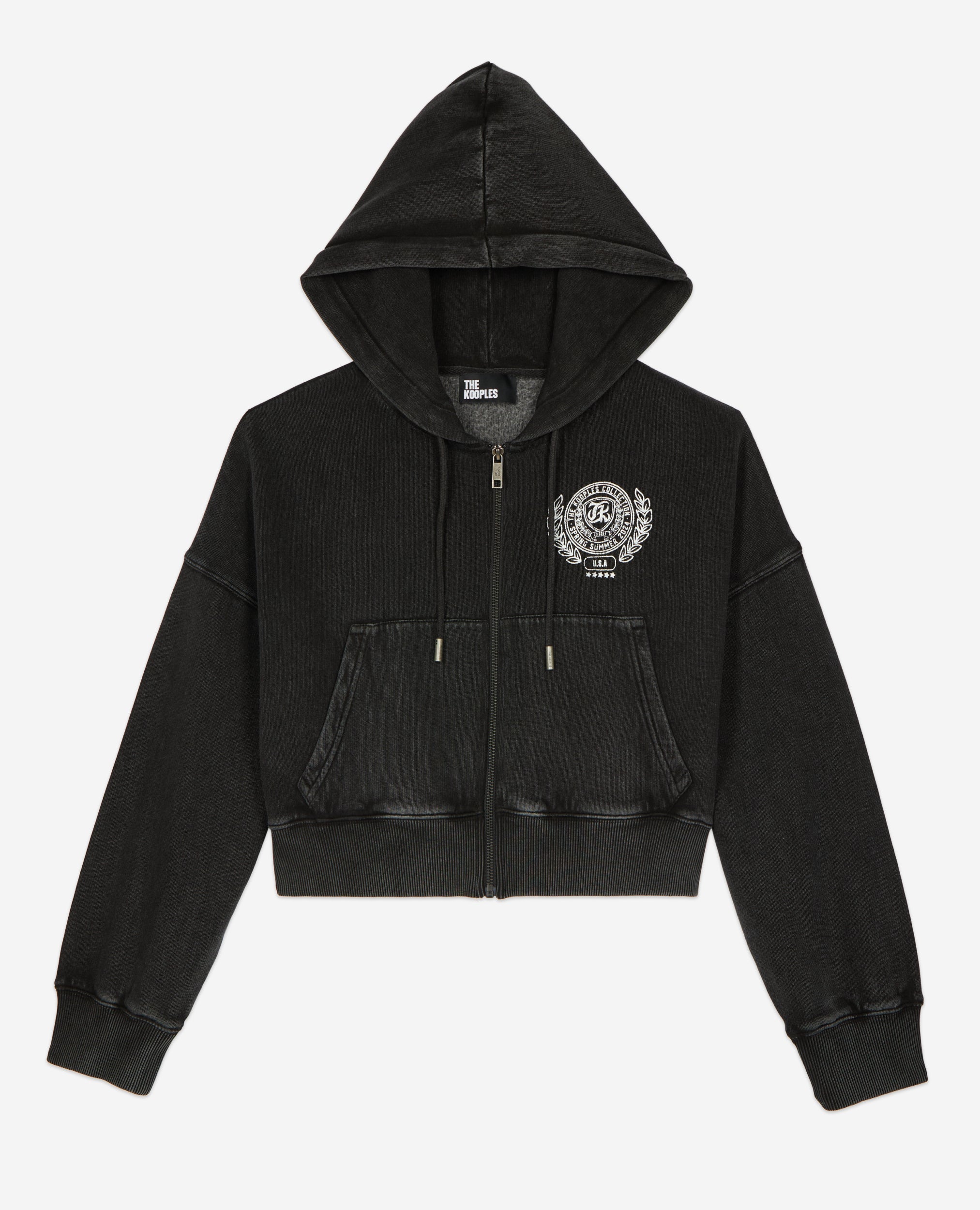 The Kooples - Sweatshirt Avec Broderie Dos The Kooples