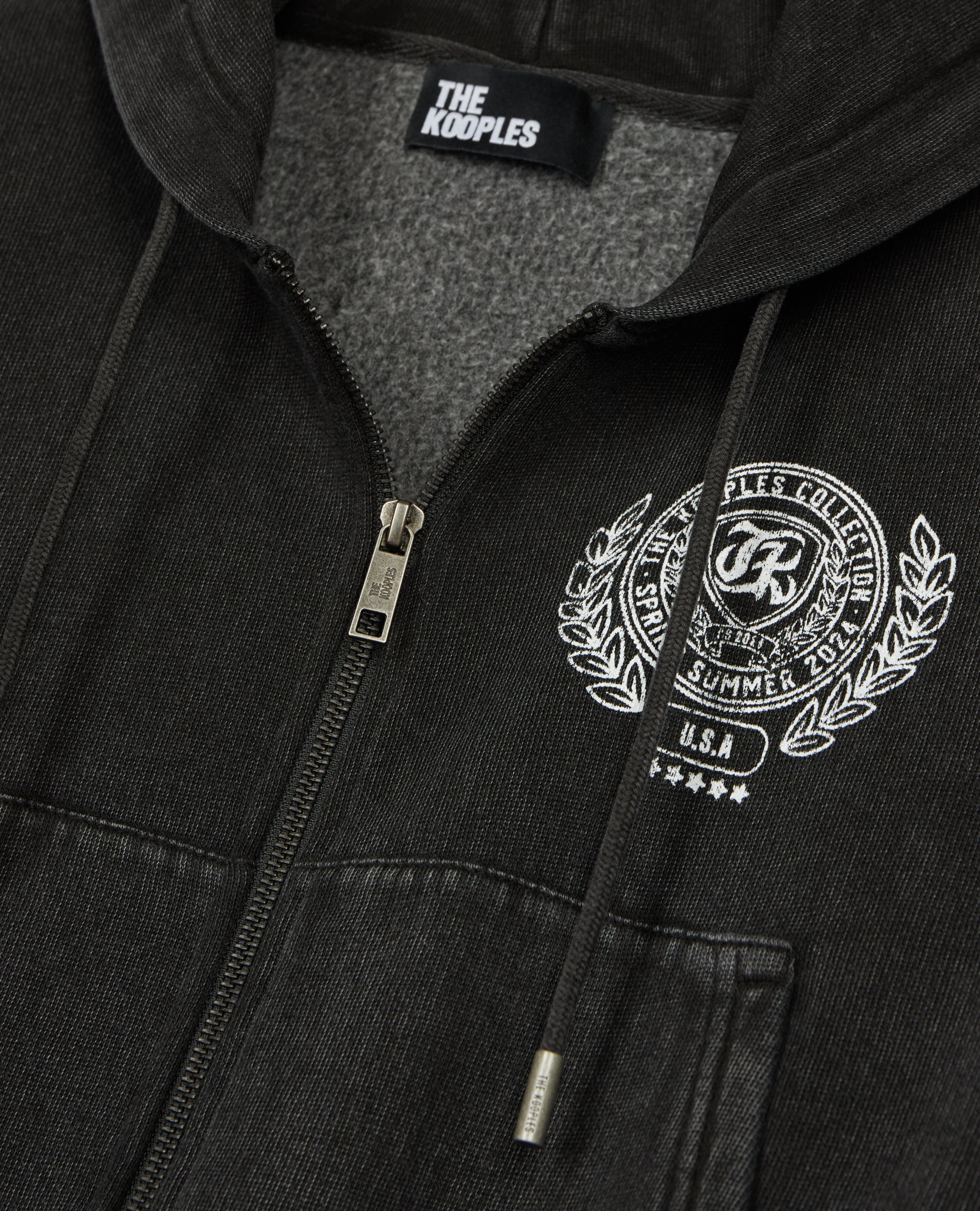 The Kooples - Sweatshirt Avec Broderie Dos The Kooples