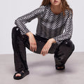 The Kooples - Top - Noir Et Blanc - Femme