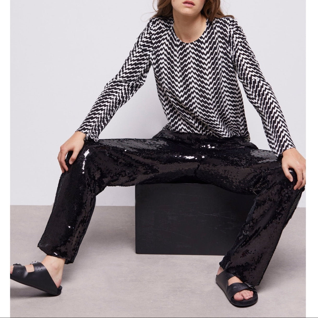 The Kooples - Top - Noir Et Blanc - Femme