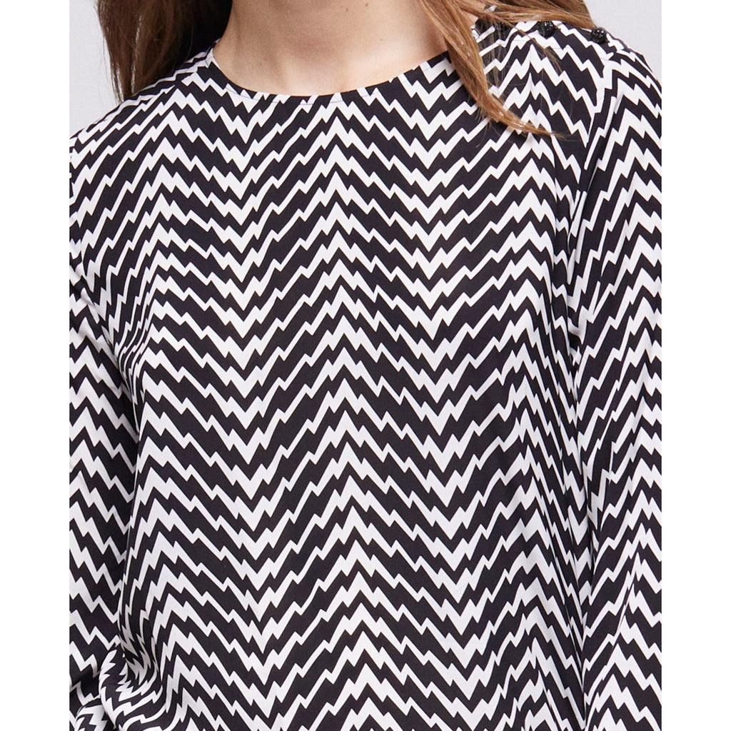 The Kooples - Top - Noir Et Blanc - Femme