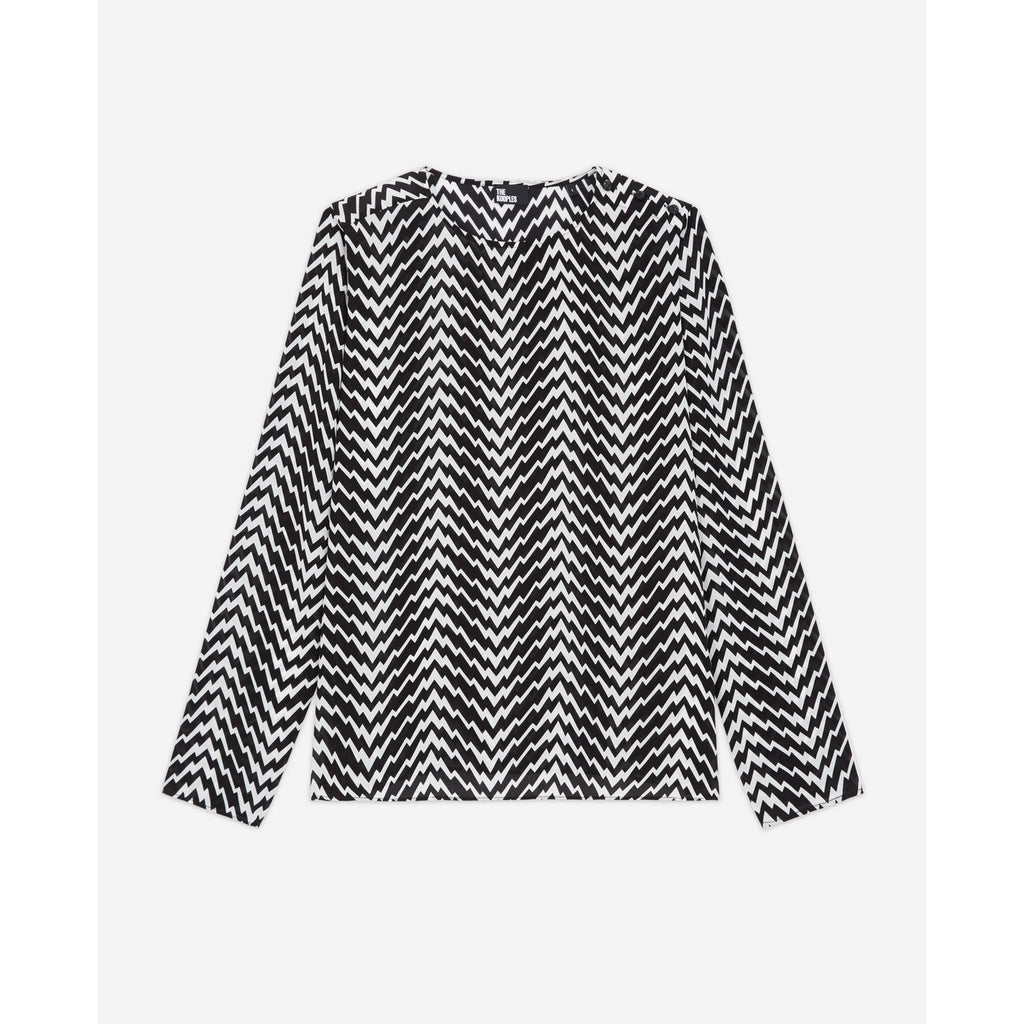 The Kooples - Top - Noir Et Blanc - Femme