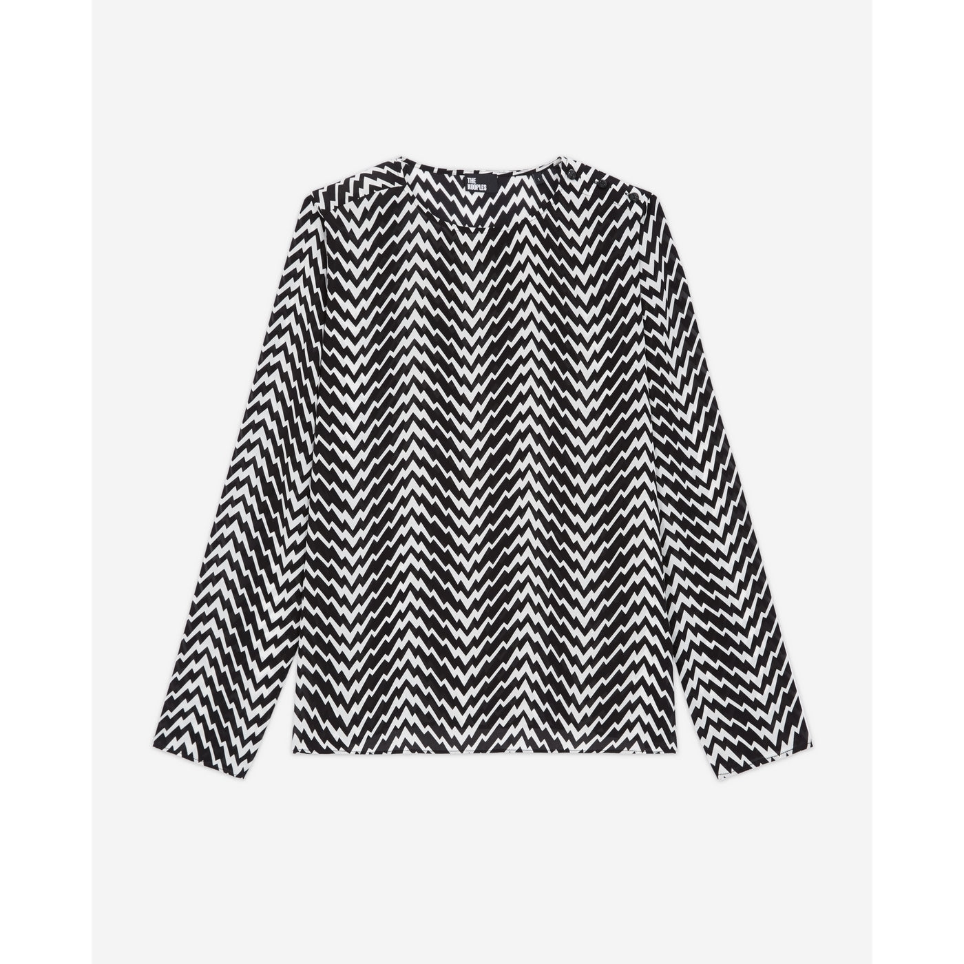 The Kooples - Top - Noir Et Blanc - Femme
