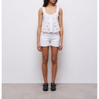 The Kooples - Crop Top - Blanc - Femme