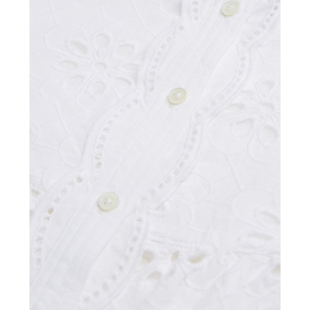 The Kooples - Crop Top - Blanc - Femme