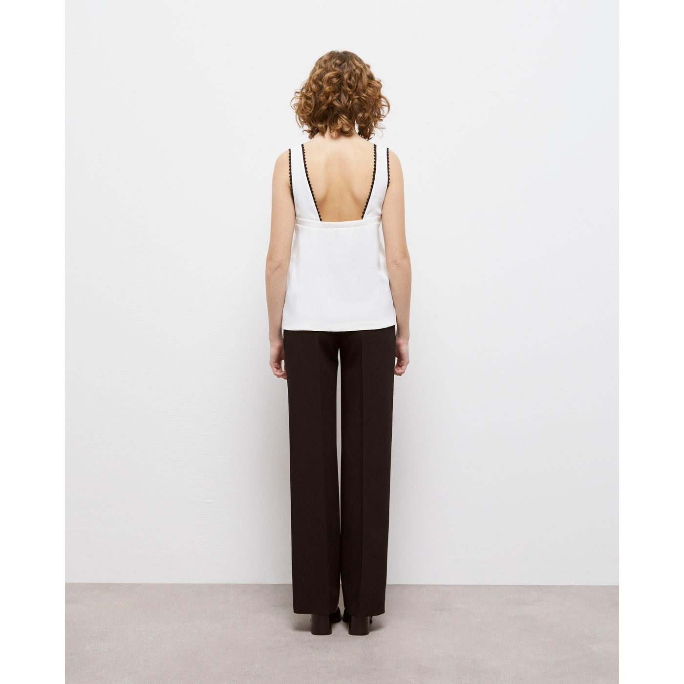 The Kooples - Top - Blanc - Femme