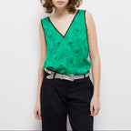 The Kooples - Top - Vert - Femme