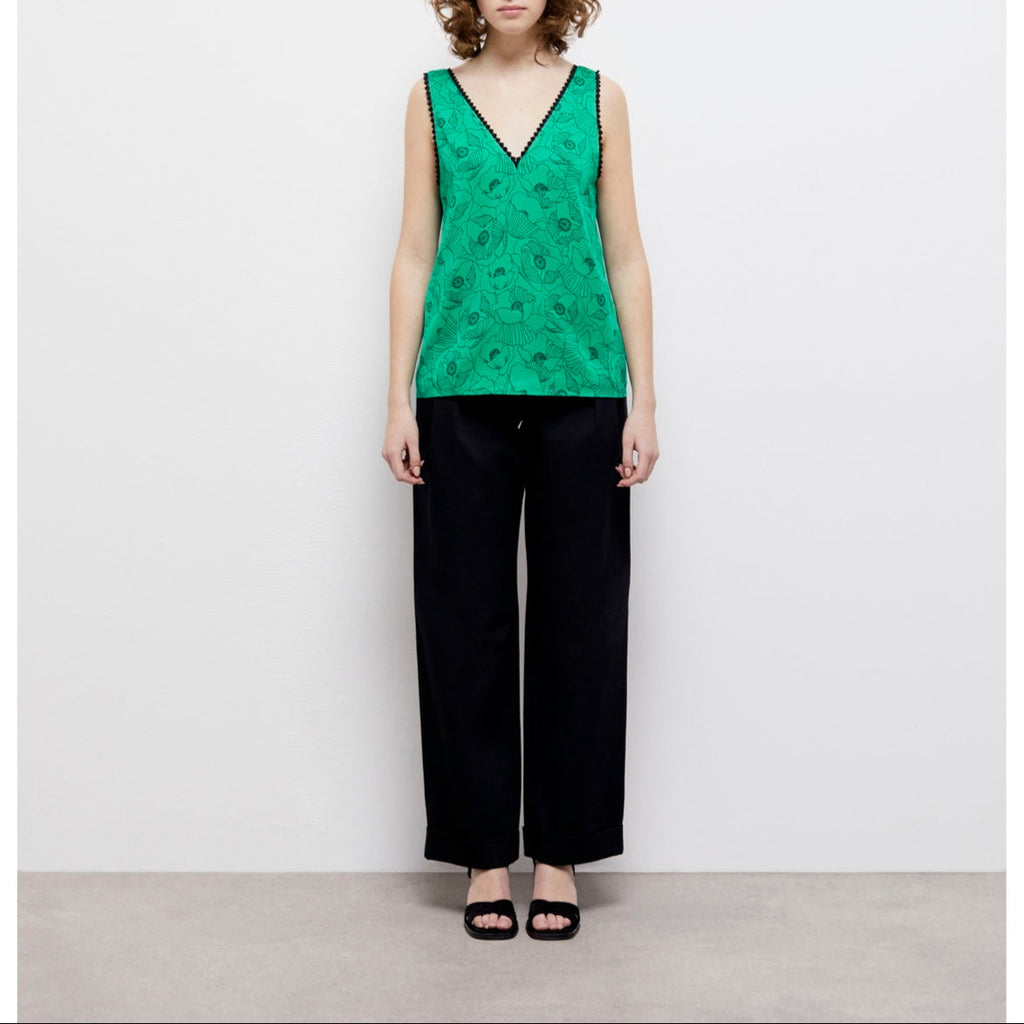 The Kooples - Top - Vert - Femme