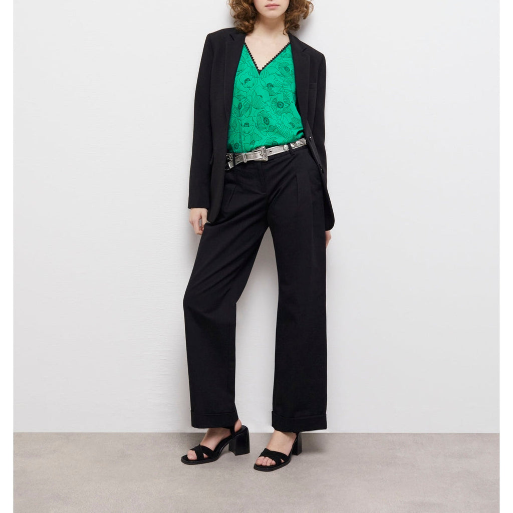 The Kooples - Top - Vert - Femme