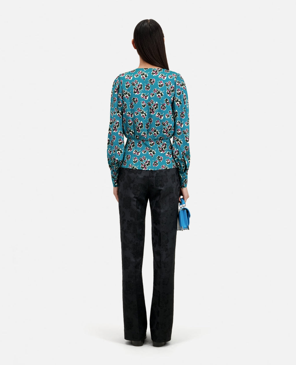 The Kooples - Blouse - Bleu - Femme