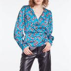 The Kooples - Blouse - Bleu - Femme