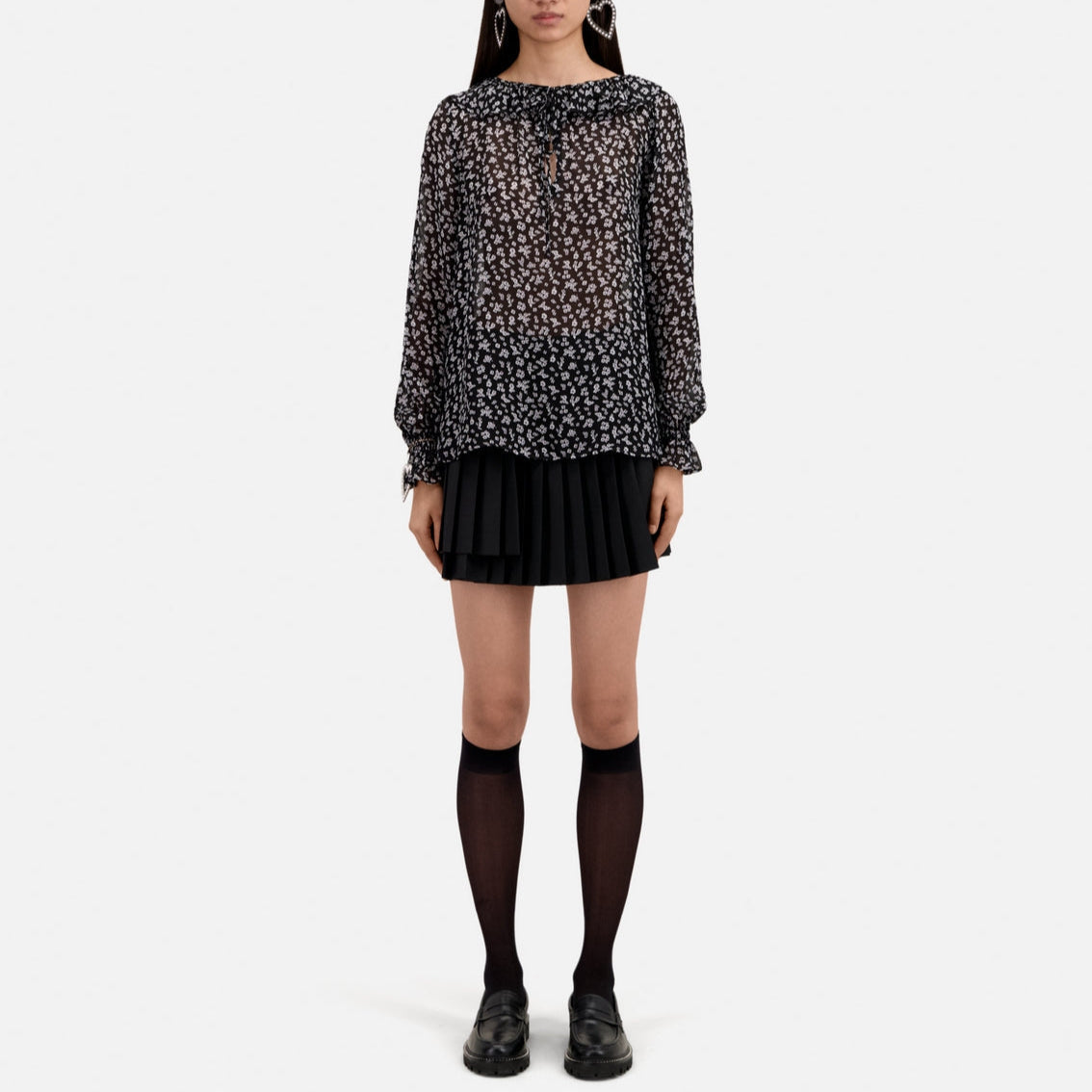 The Kooples - Blouse - Noir - Femme