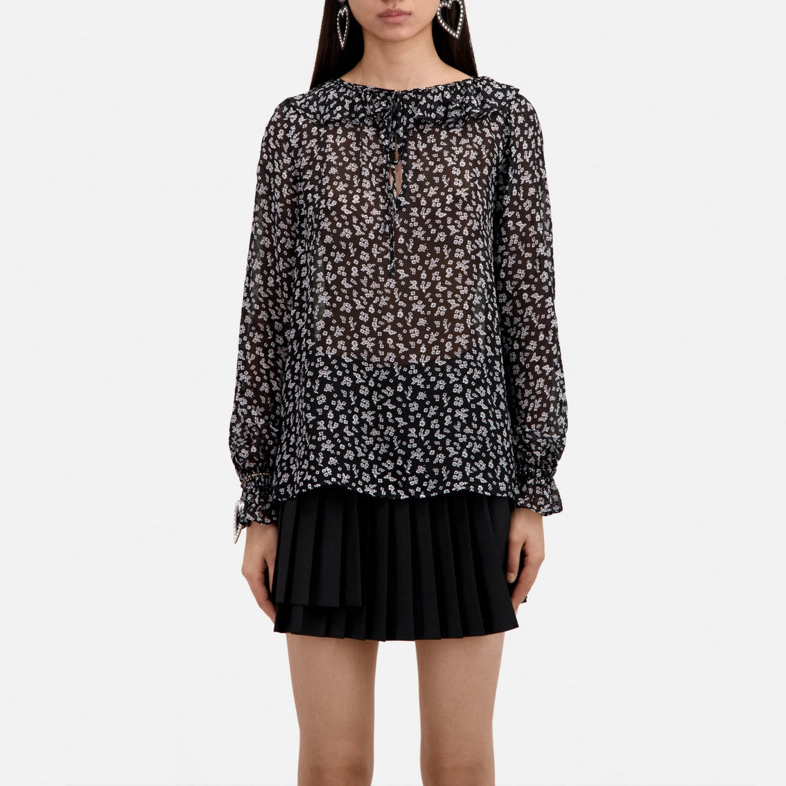 The Kooples - Blouse - Noir - Femme