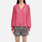 The Kooples - Blouse - Rose - Femme