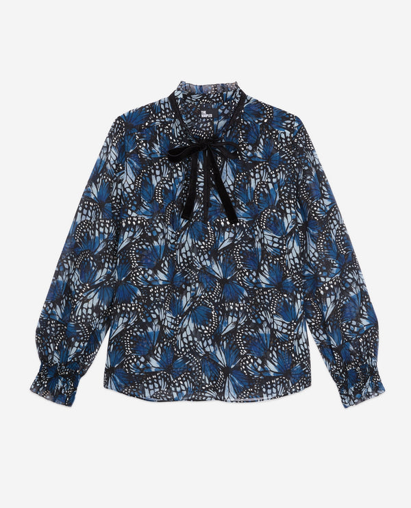 The Kooples - Chemisier - Bleu - Femme