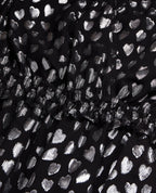 The Kooples - Top A Petits Coeurs Macnhe Longues Taille Elastiquee