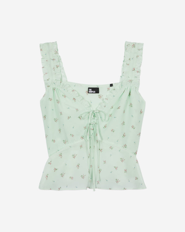 The Kooples - Top A Bretelles Et Volants