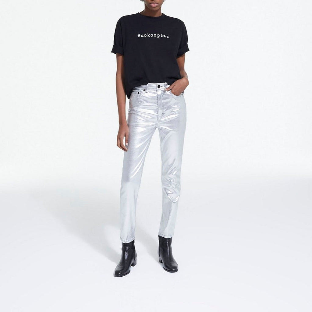 The Kooples - T-Shirt Manches Courtes Logo Devant Et Dos - Femme