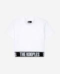 The Kooples - T-Shirt Femme Court À Logo Blanc - Femme