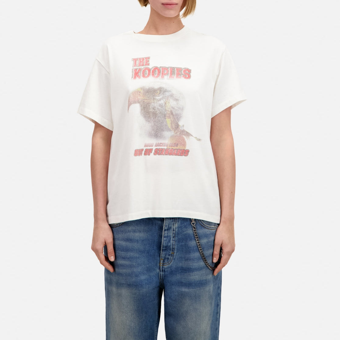 The Kooples - T-Shirt - Écru - Femme