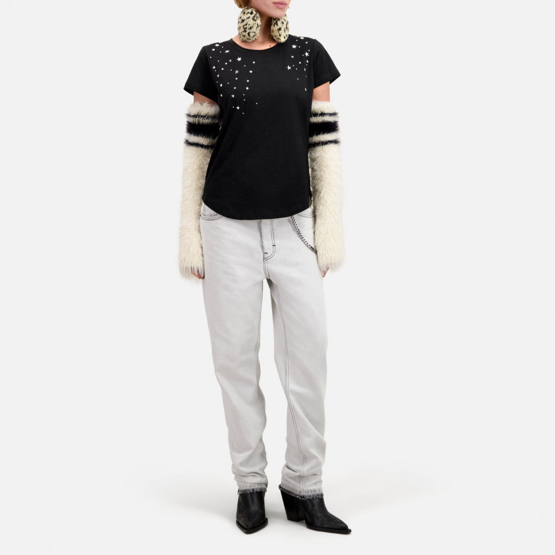 The Kooples - Top Avec Stars Studs - Femme