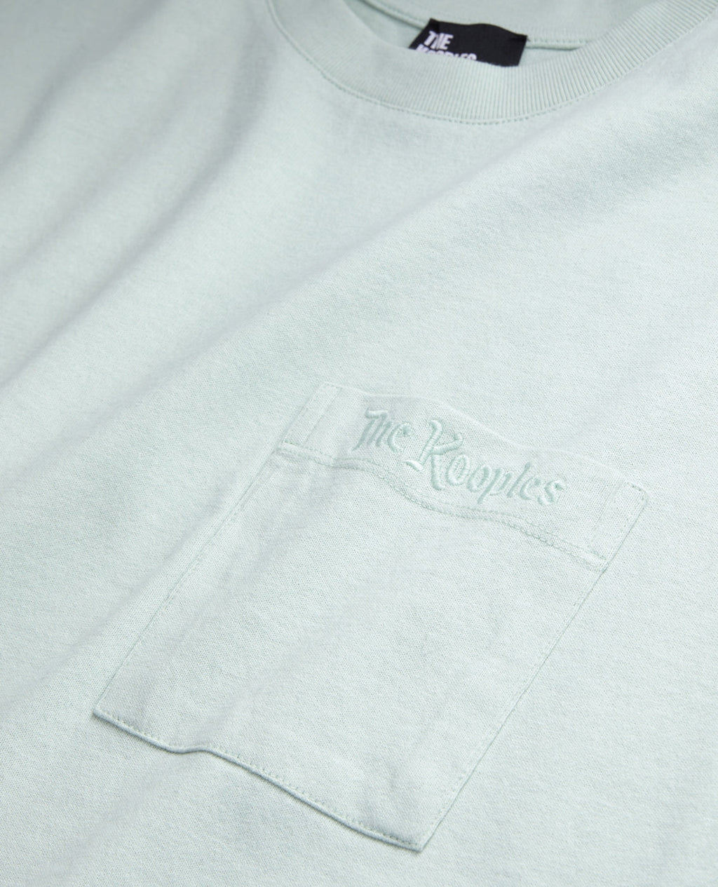 The Kooples - T-Shirt Cropped A Poche Poitrine - Femme