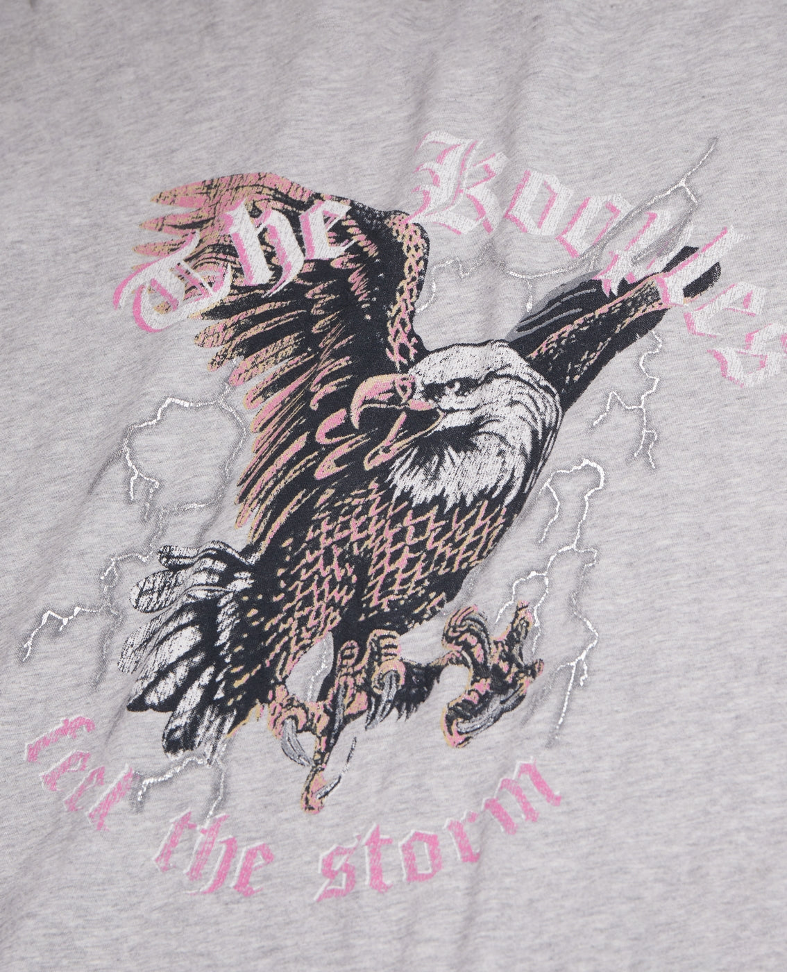 The Kooples - T-Shirt Manches Courtes Avec Print Eagle Storm - Femme