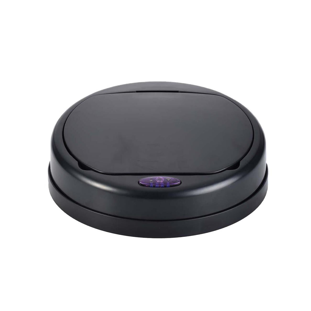 Couvercle de poubelle automatique rond modèle SOHO Noir Full Black