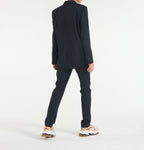 The Kooples - Veste Laine Bleu Foncé Double Boutonnage - Femme