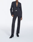 The Kooples - Veste Tailleur Droite En Laine - Noir - Femme