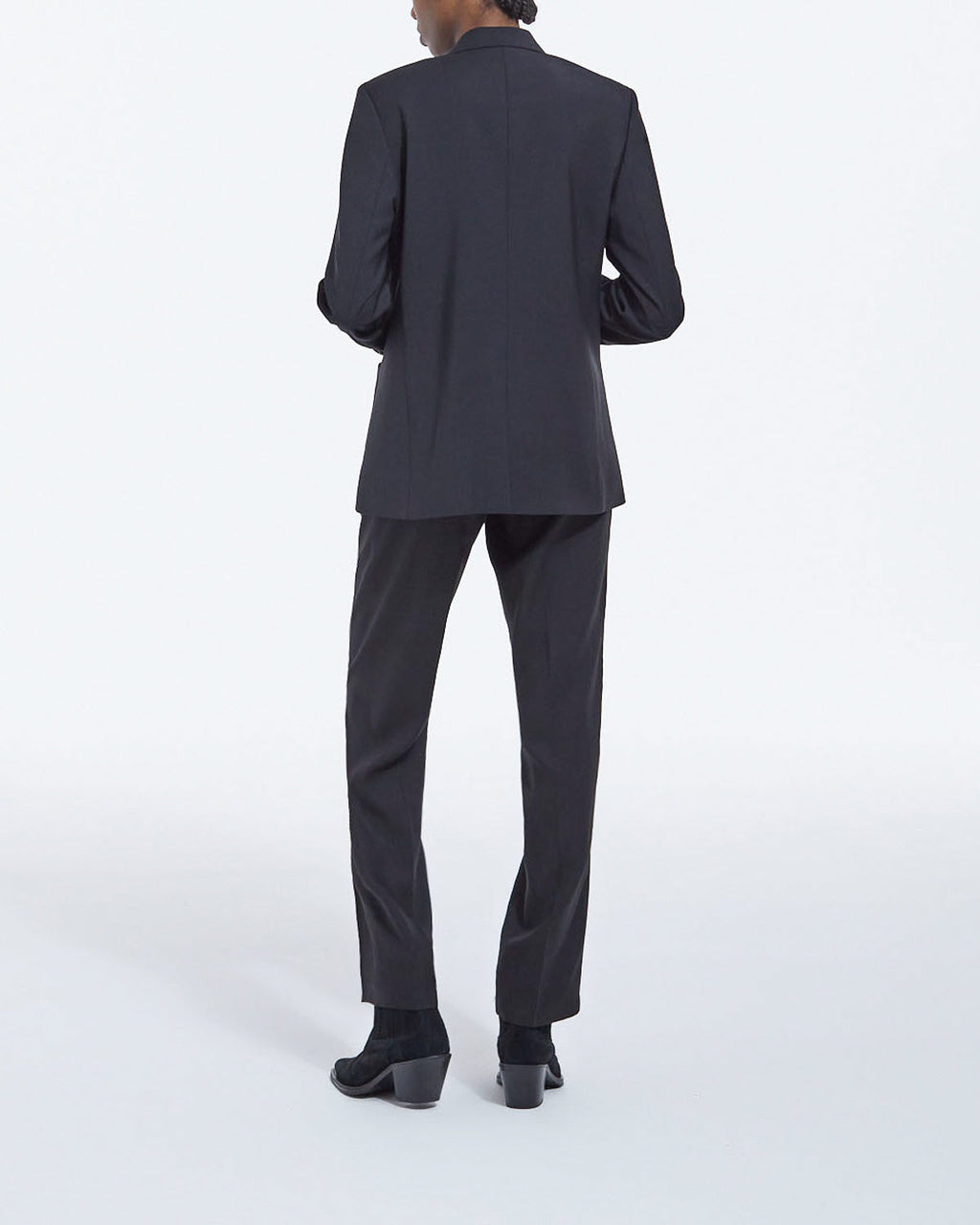 The Kooples - Veste Tailleur Droite En Laine - Noir - Femme
