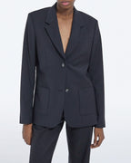 The Kooples - Veste Tailleur Droite En Laine - Noir - Femme